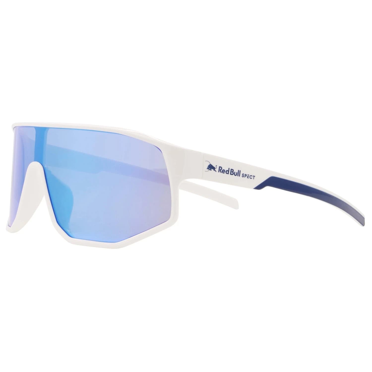 Очила за колоездене Red bull spect Dash S3 Cycling glasses - White / Smoke Blue Mirror