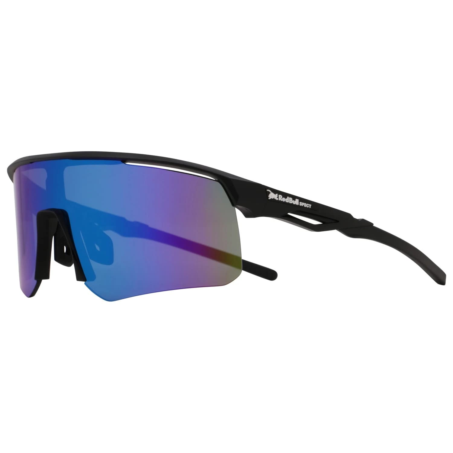 Очила за колоездене Red bull spect Riddle S3 Cycling glasses - Matt Black / Smoke Green Purple Mirror