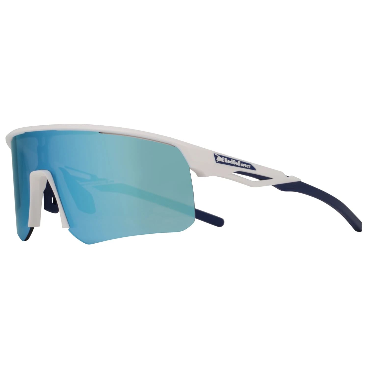 Очила за колоездене Red bull spect Riddle S3 Cycling glasses - Matt White / Smoke Blue Mirror