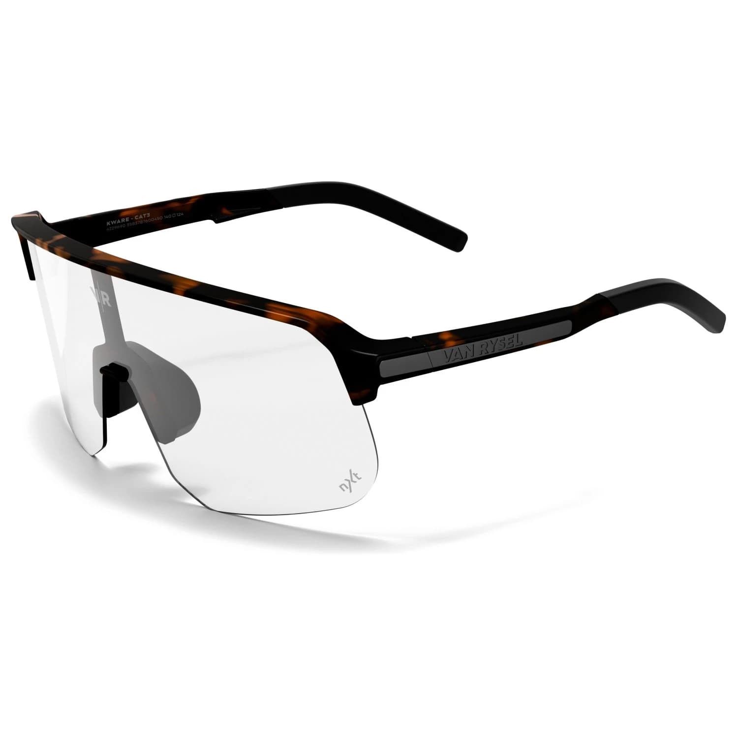 Очила за колоездене Van rysel Kware Photochromic S1-3 Cycling glasses - Havana / NXT Volcano