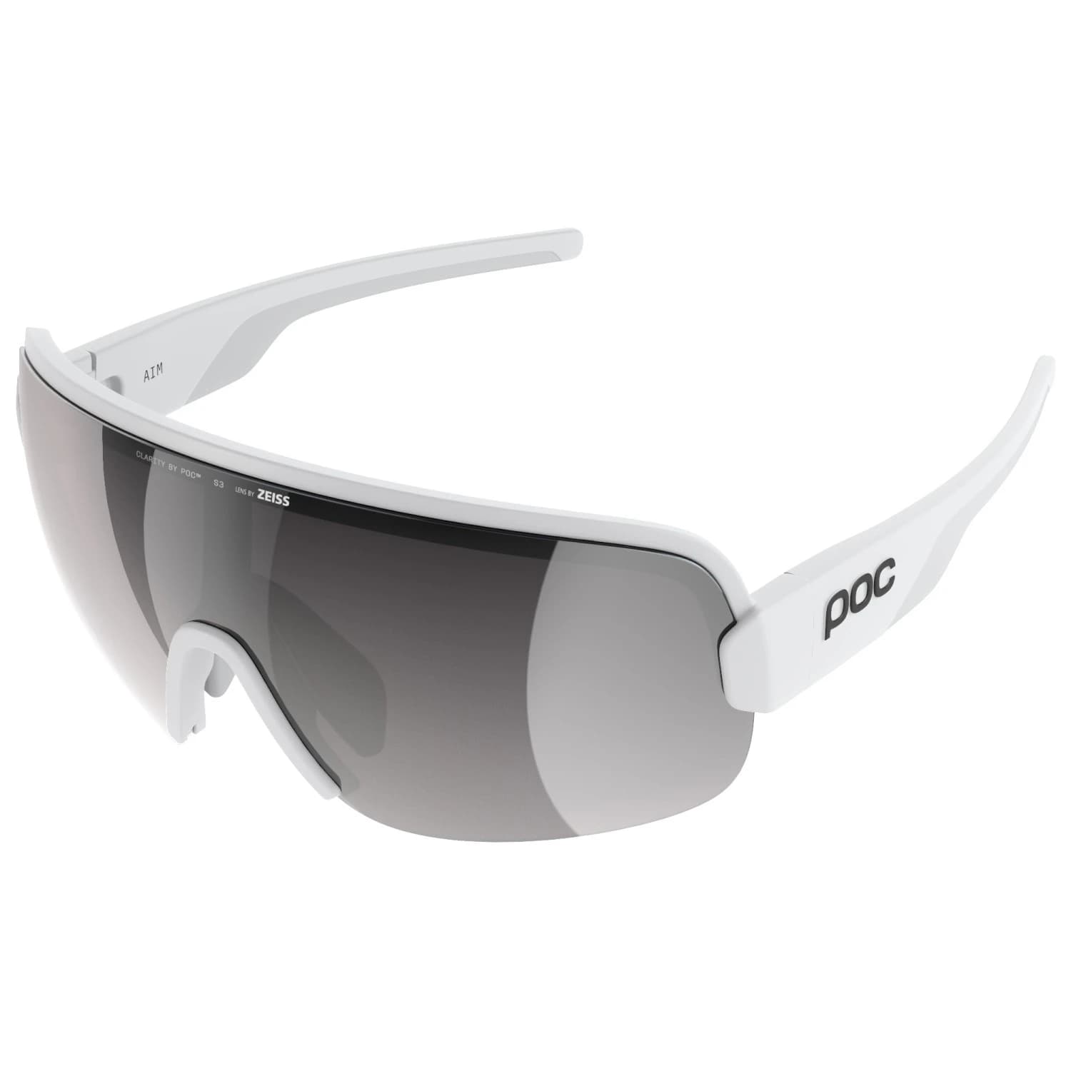 Очила за колоездене Poc Aim S3 Cycling glasses - Hydrogen White / Clarity Road/Sun Silver