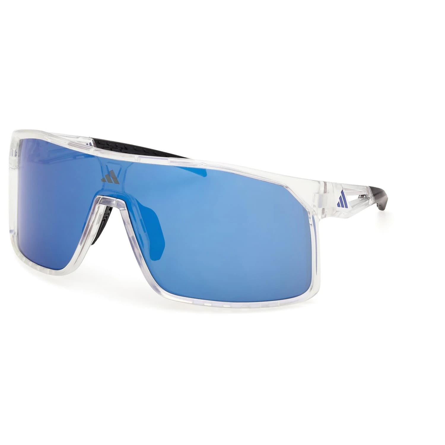 Мъжки очила Adidas eyewear Alkator Mirror S3 Running glasses - Crystal / Blue Mirror
