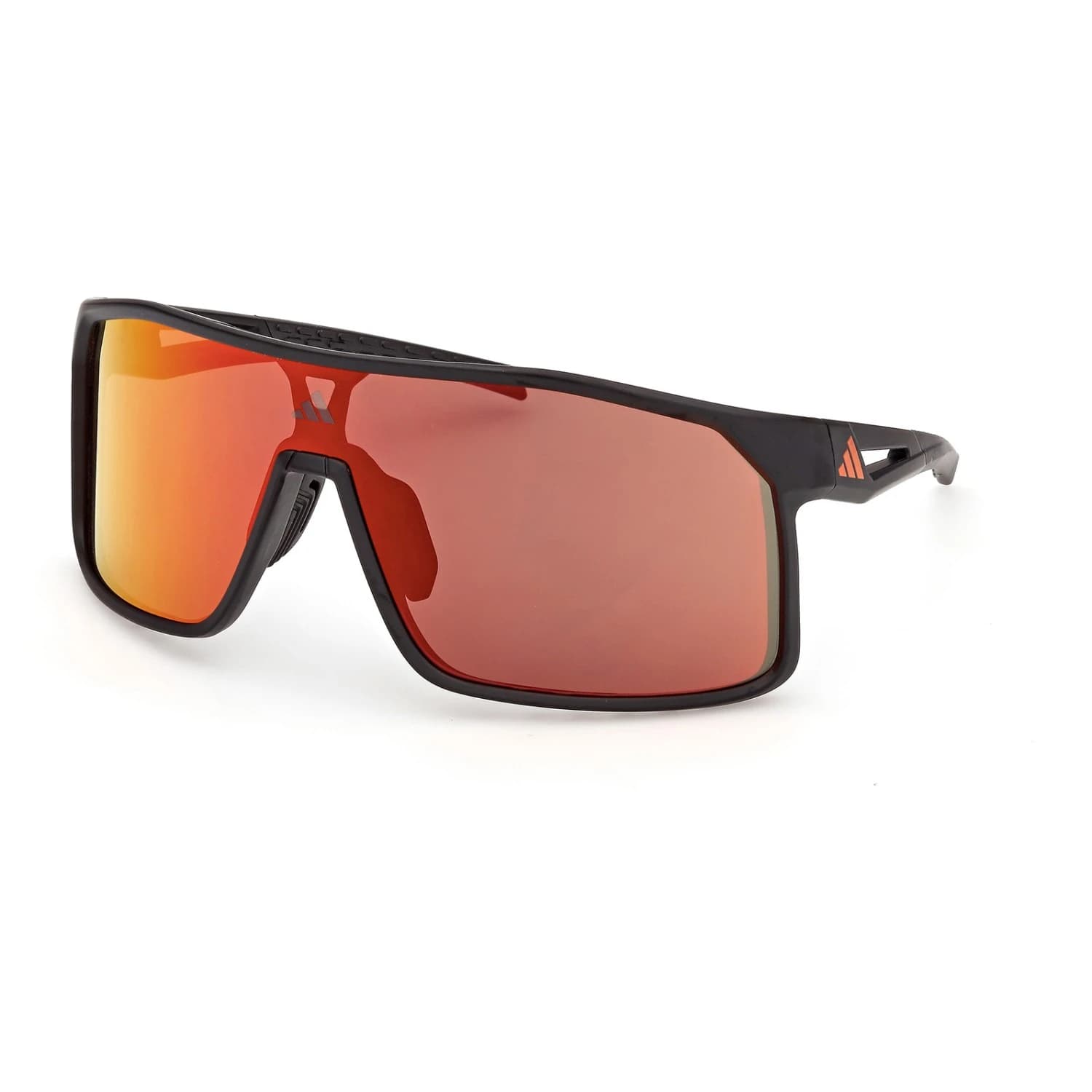 Мъжки очила Adidas eyewear Alkator Mirror S3 Running glasses - Matte Black / Red Mirror