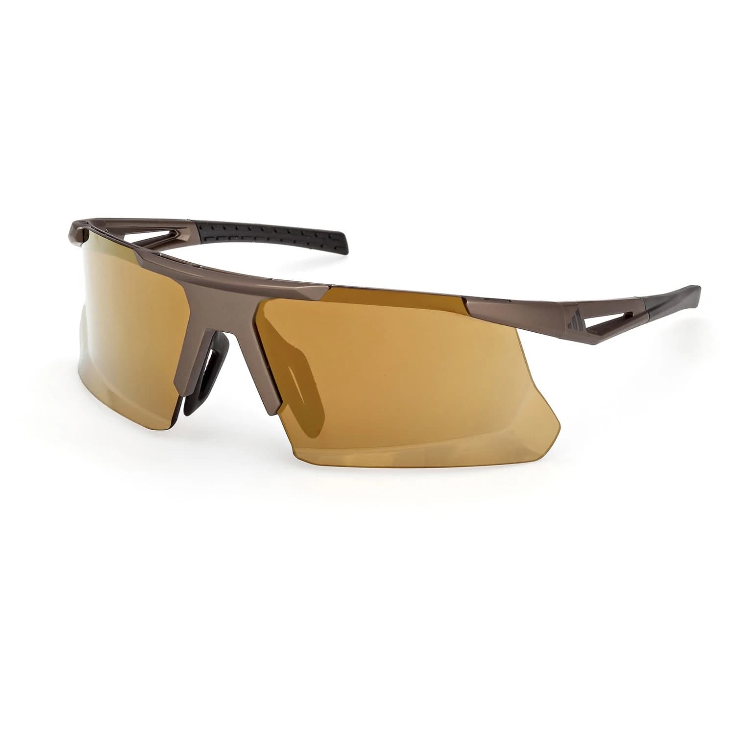 Мъжки очила Adidas eyewear Dunamis BI Mirror S3 Running glasses - Matte Dark Brown / Brown Mirror