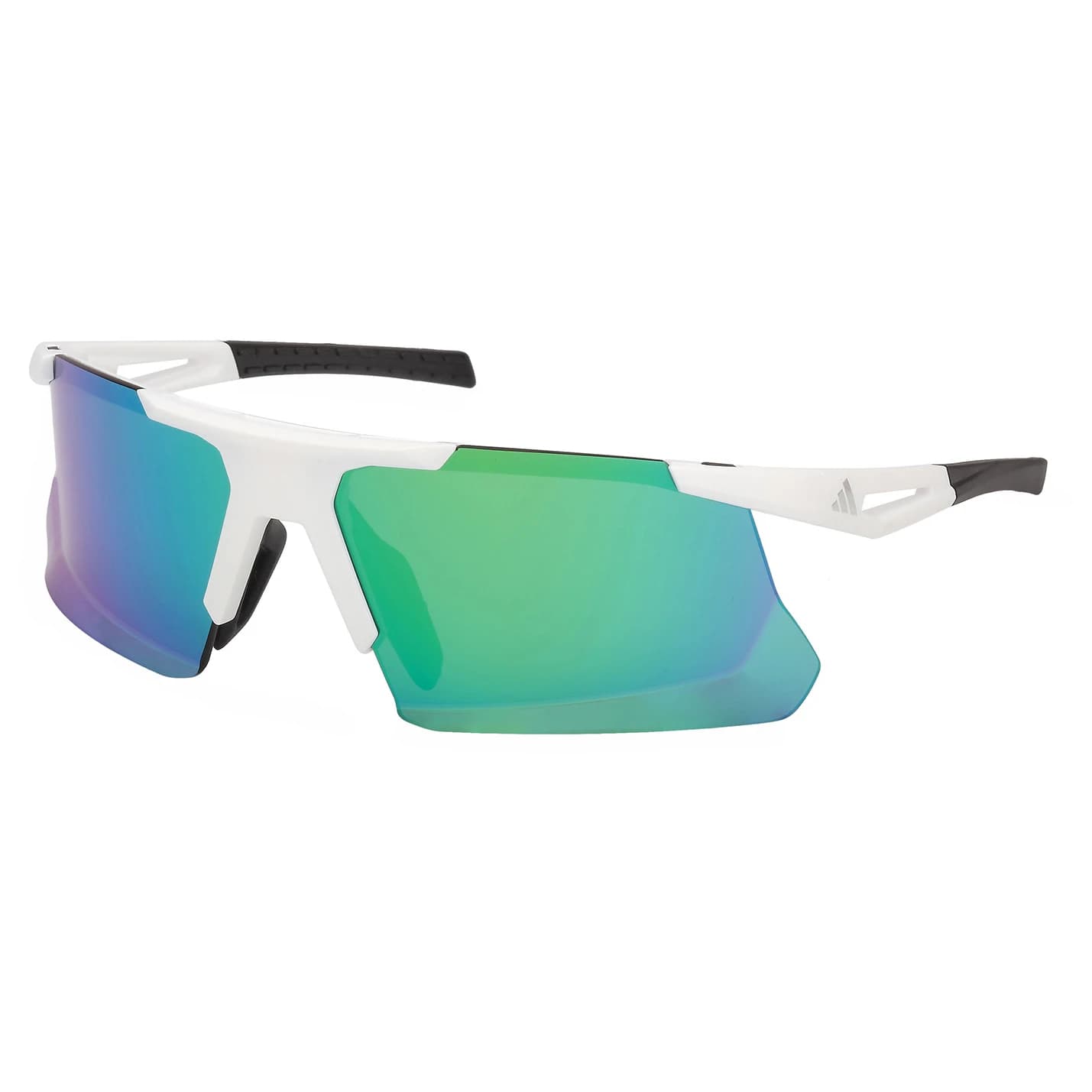 Мъжки очила Adidas eyewear Dunamis BI Mirror S3 Running glasses - White / Green Mirror