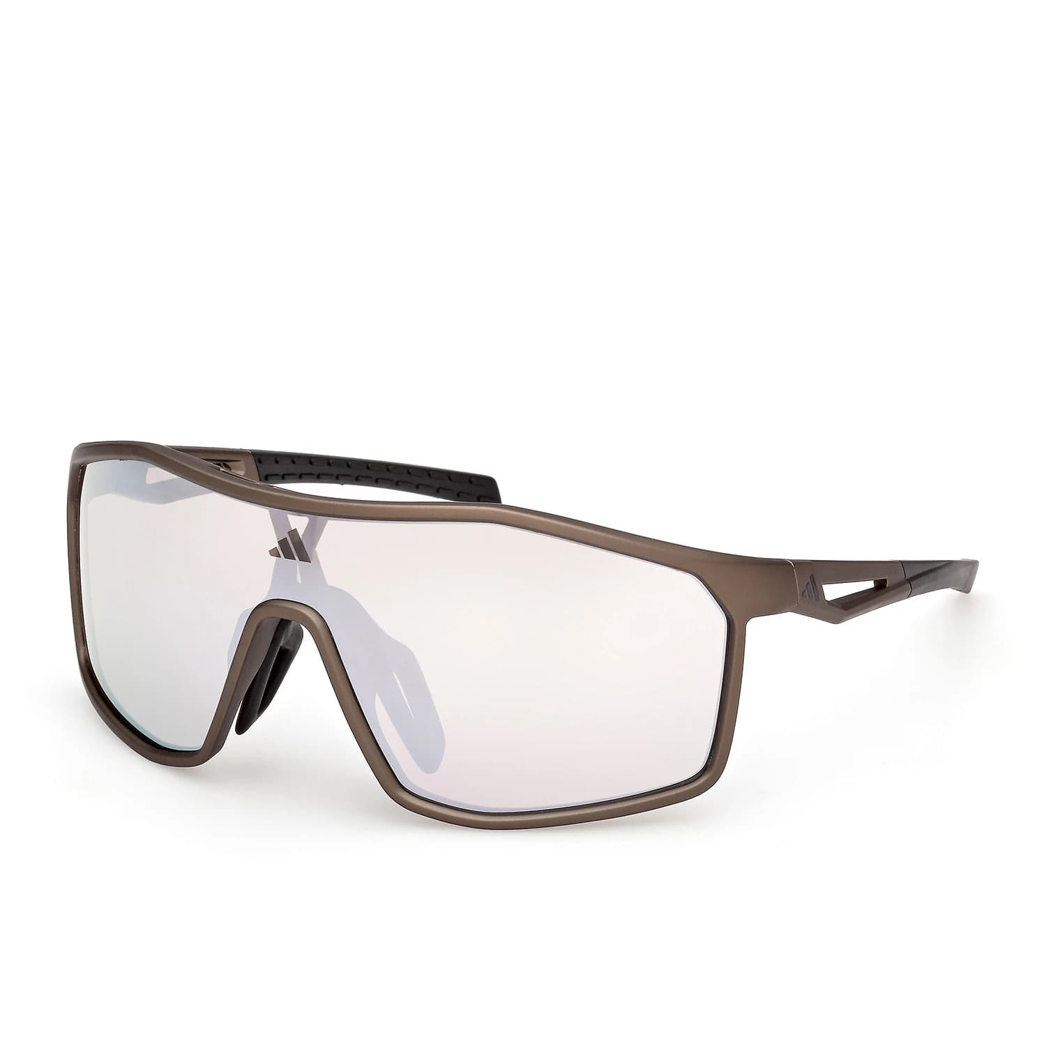 Мъжки очила за колоездене Adidas eyewear Kalidro Mirror S2 Cycling glasses - Matte Dark Brown / Brown Mirror