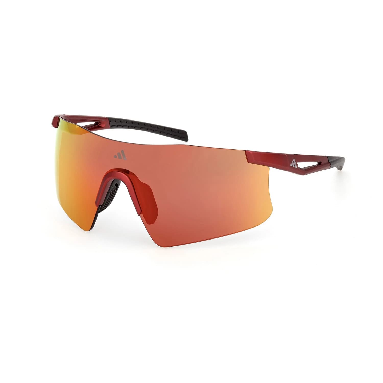 Adidas eyewear Kaphiros Mirror S3 Running glasses - Matte Red / Red Mirror