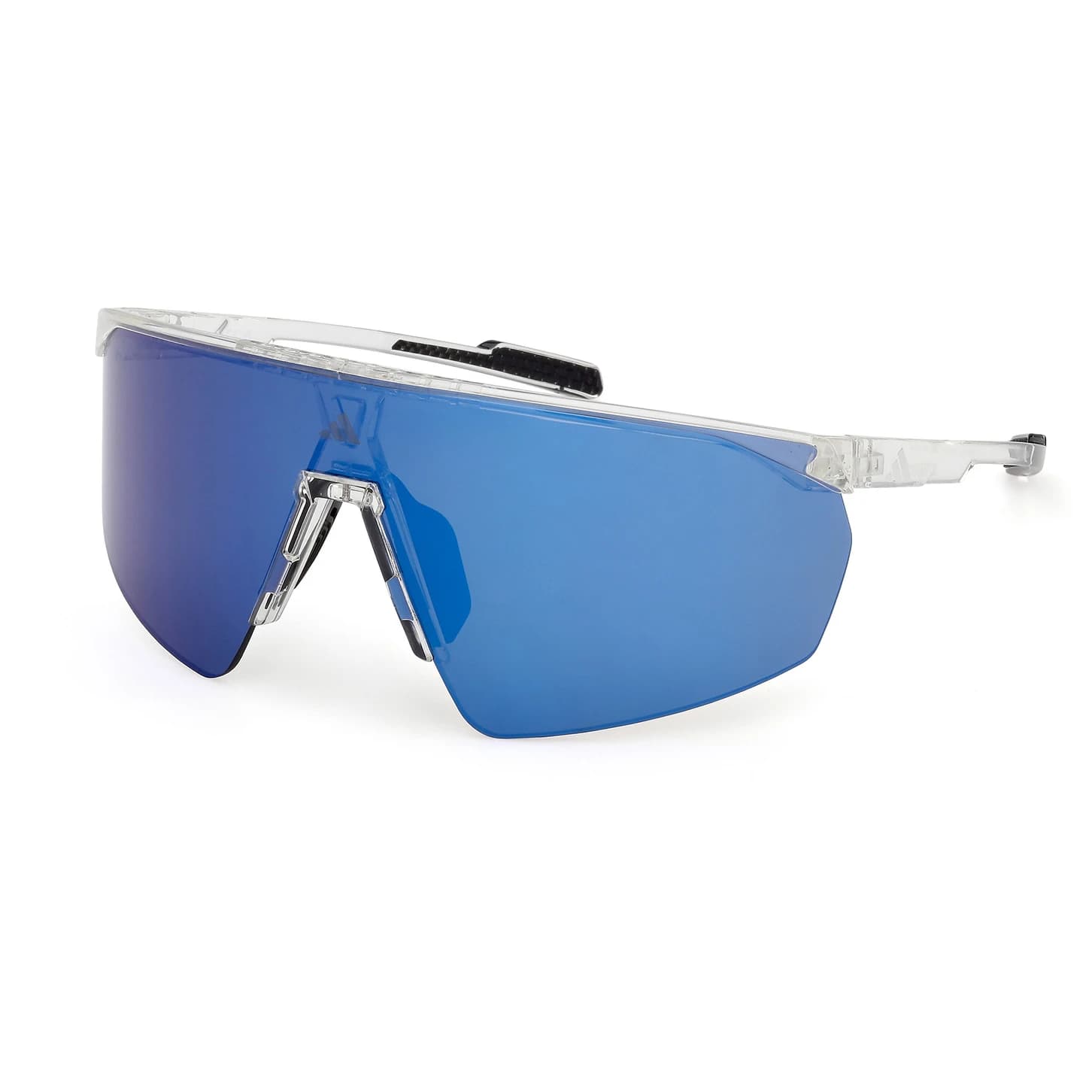 Мъжки очила Adidas eyewear SP0075 Mirror S3 Running glasses - Crystal / Blue Mirror