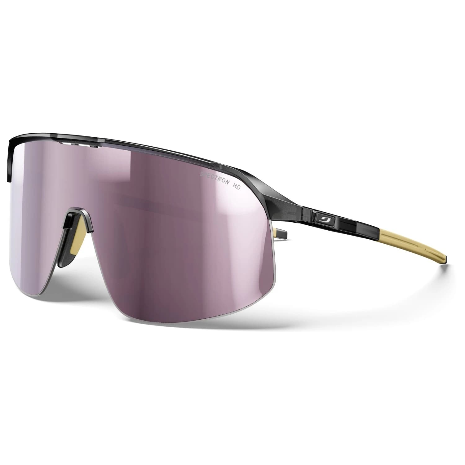 Очила за колоездене Julbo Density Spectron HD S3 Cycling glasses - Black / Light Brown / Vermilion / Silver Flash