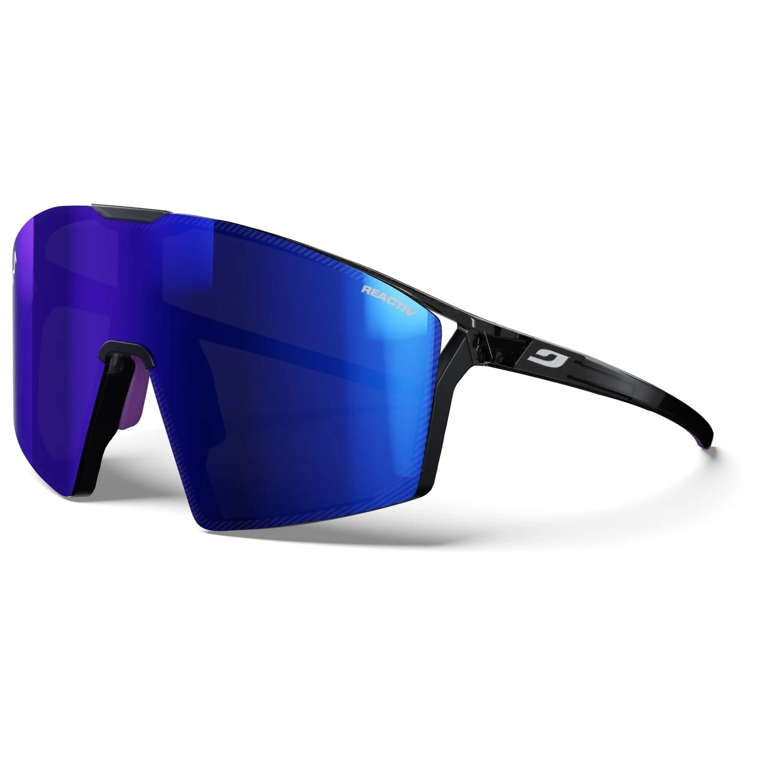 Очила за колоездене Julbo Edge Remy Reactiv HC S1-3 Cycling glasses - Black / Violet / Multilayer Blue