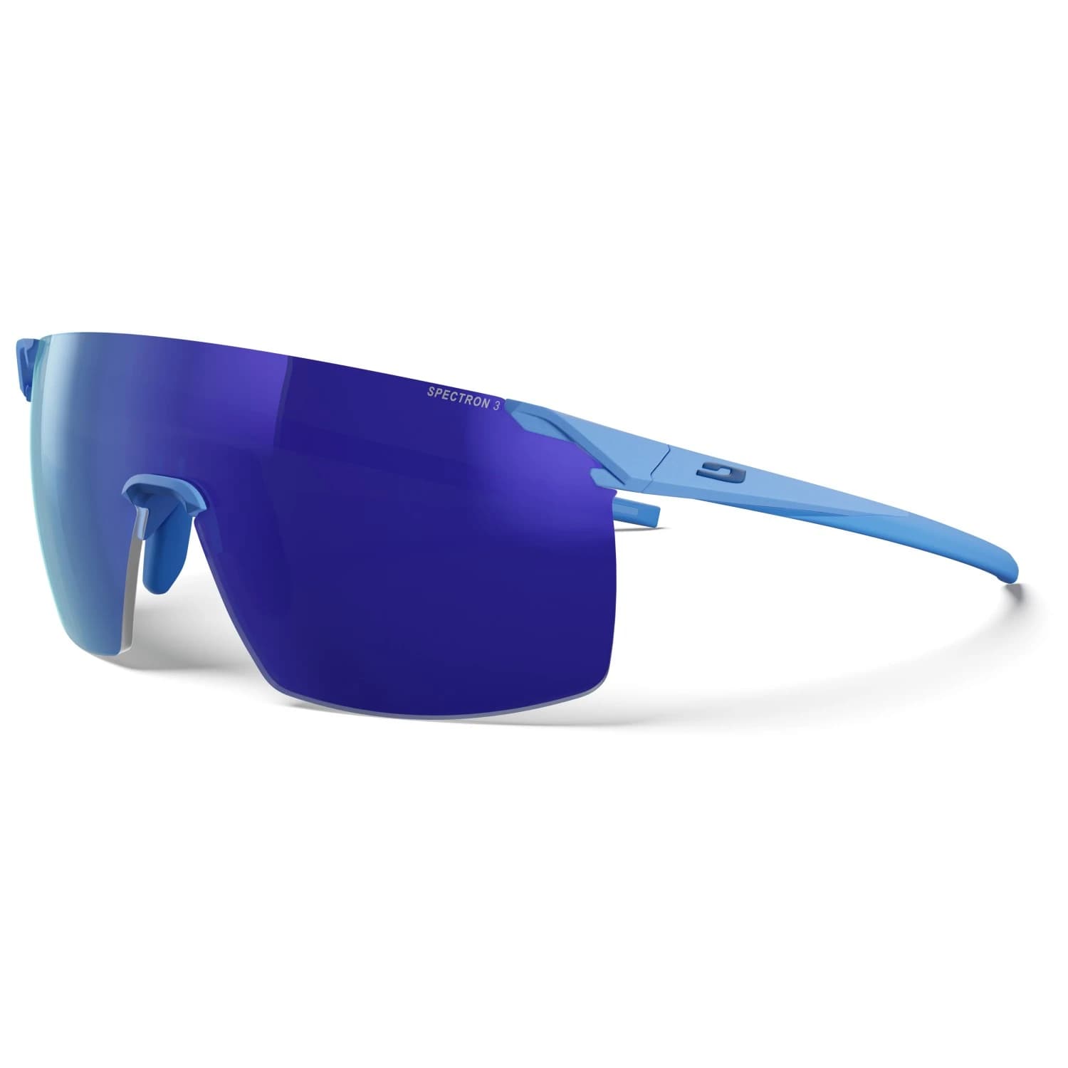 Очила за колоездене Julbo Faster Spectron S3 Cycling glasses - Blue / Smokegrey / Multilayer Lavender