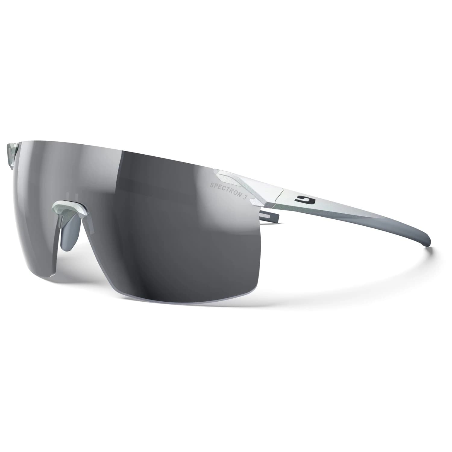 Очила за колоездене Julbo Faster Spectron S3 Cycling glasses - Silver / Black / Smokegrey / Silver Flash