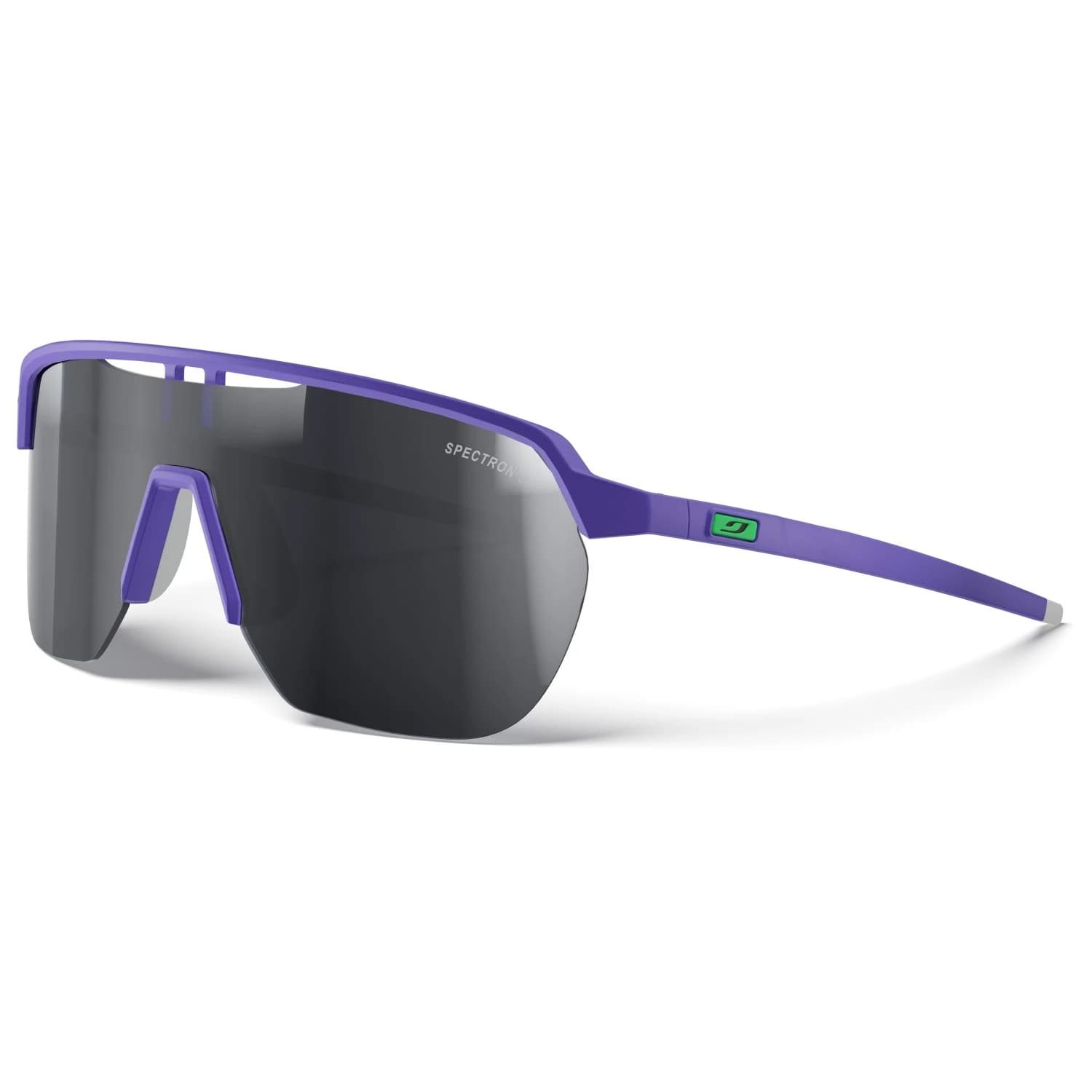 Очила за колоездене Julbo Frequency Spectron S3 Cycling glasses - Violet / Grey / Green / Smokegrey / Silver Flash