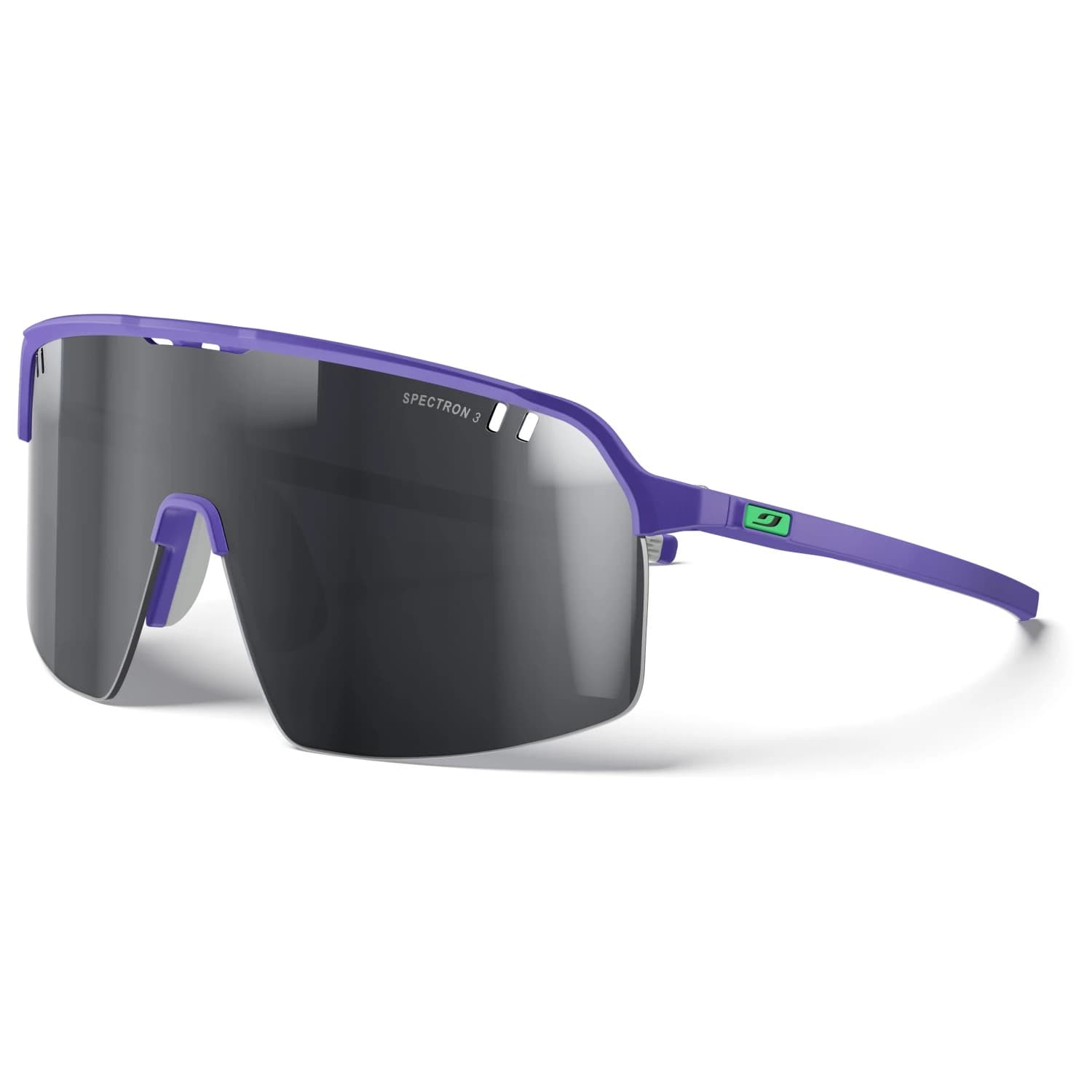 Очила за колоездене Julbo Intensity Spectron S3 Cycling glasses - Violet / Grey / Green / Smokegrey / Silver Flash