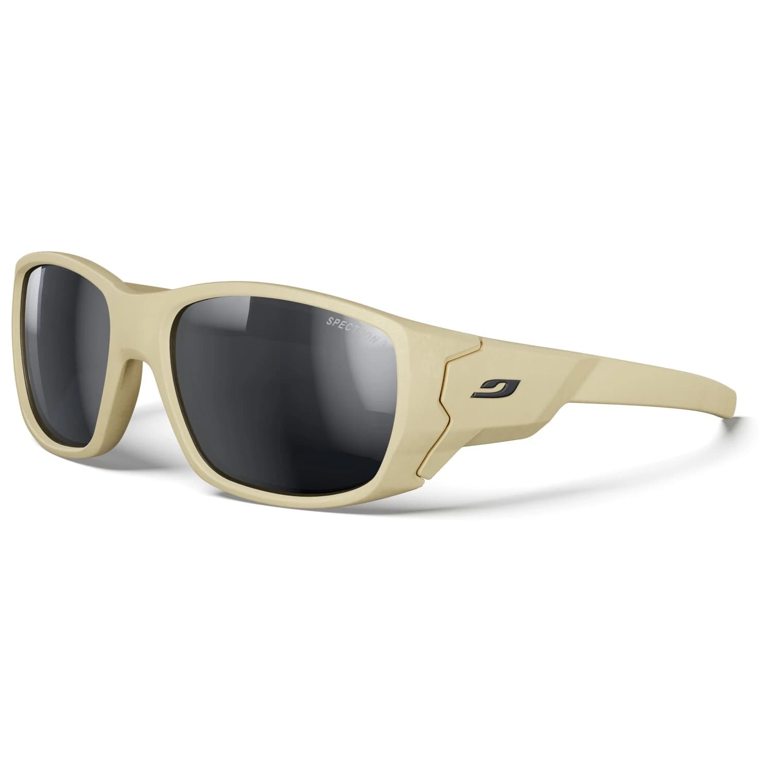 Детски слънчеви очила Julbo Kid's Stronger Spectron S4 Sunglasses - Beige / Smokegrey / Silver Flash
