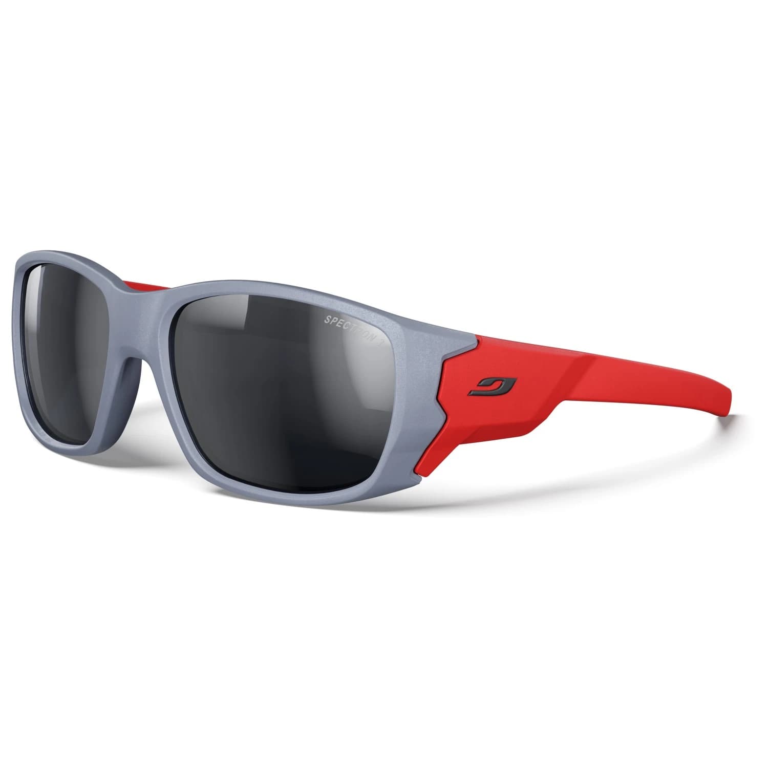Детски слънчеви очила Julbo Kid's Stronger Spectron S4 Sunglasses - Dark Grey / Red / Smokegrey / Silver Flash