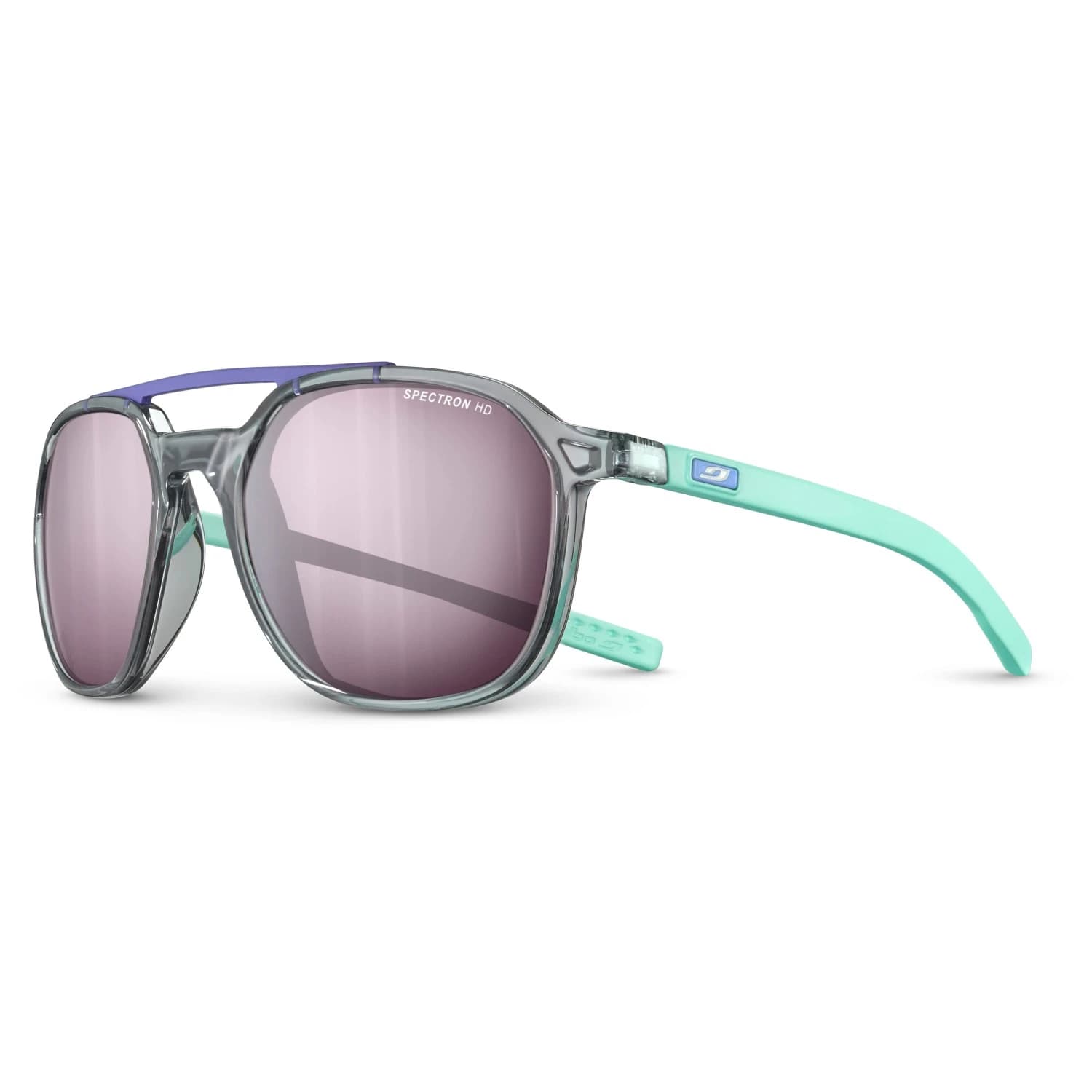Слънчеви очила Julbo Slack Spectron HD S3 Sunglasses - Grey / Violet / Mint / Vermilion / Silver Flash