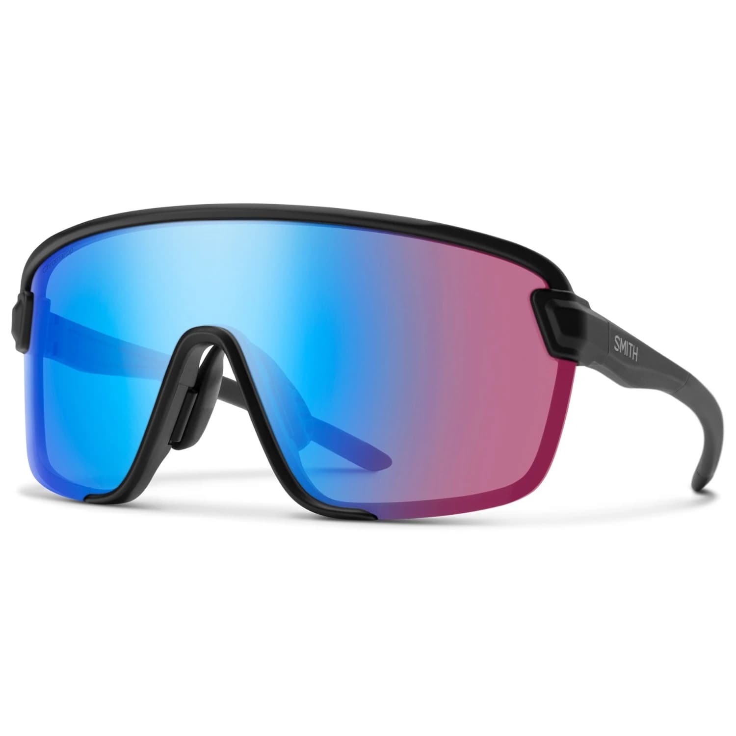 Очила за колоездене Smith Bobcat ChromaPop Mirror S1 Cycling glasses - ChromaPop Low Light Rose Blue Mirror / Matte Black