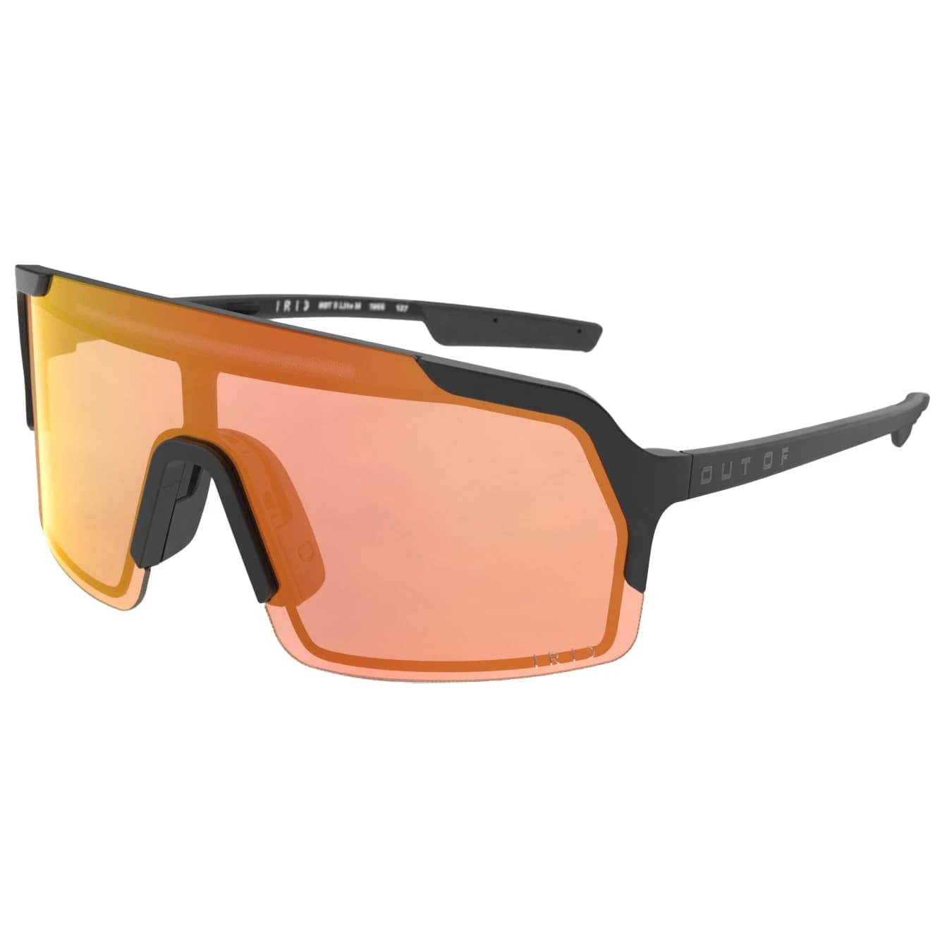 Очила за колоездене Out Of Bot 3 Lite Cycling glasses - Black / IRID Red
