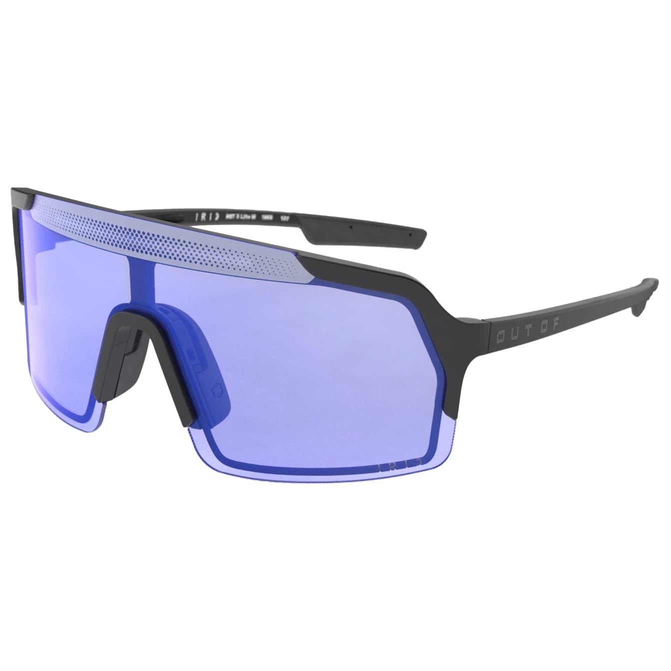 Очила за колоездене Out of Bot 3 Lite Cycling glasses - Black / IRID X-10