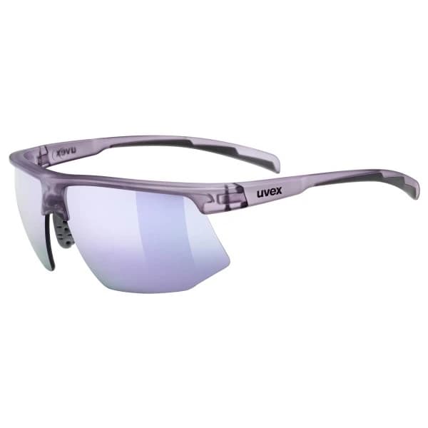 Очила за колоездене Uvex Aerios Mirror S3 Cycling glasses - Purple Matt / Purple Mirror