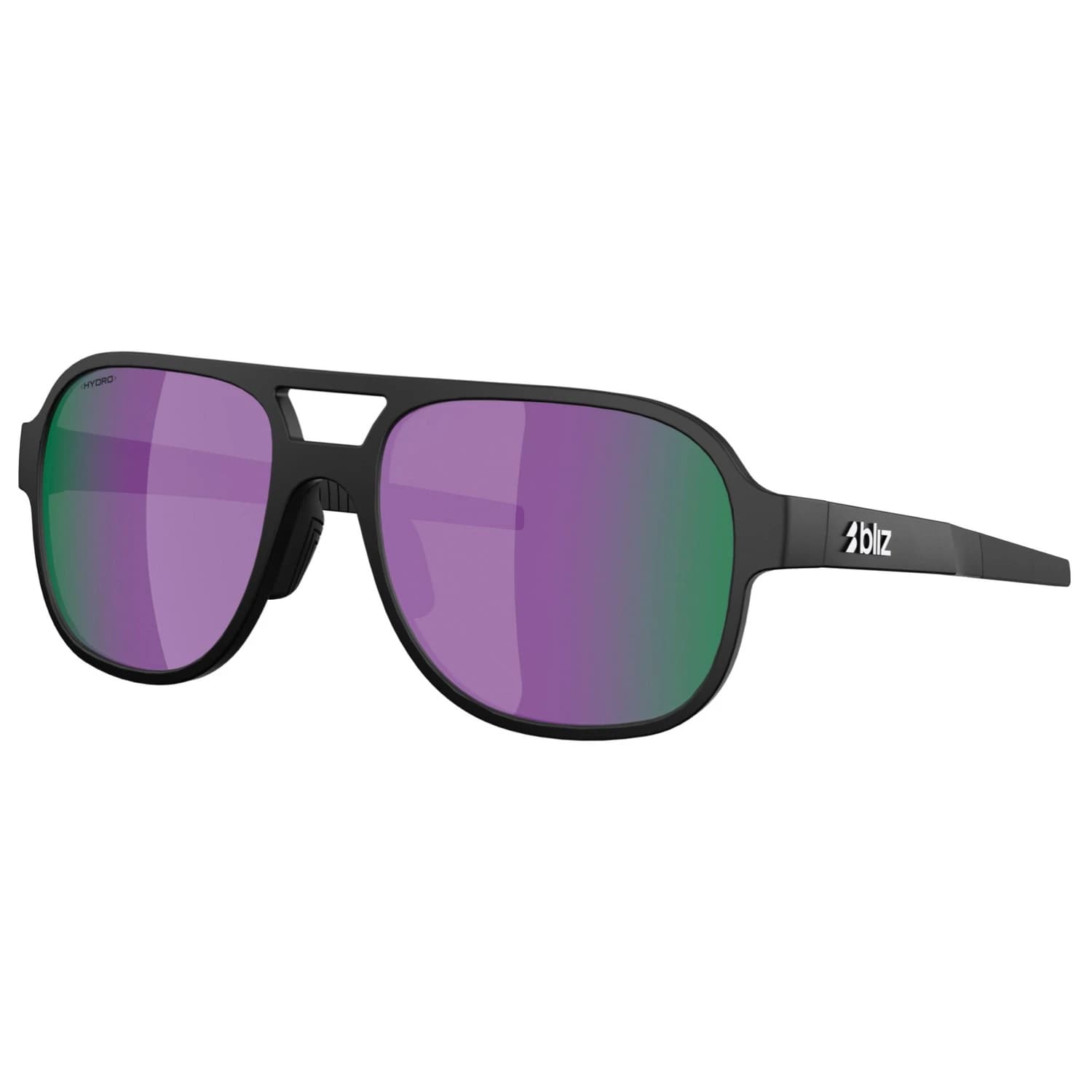 Очила Bliz A006 S3 Sunglasses - Matte Black / Smoke / Purple Multi