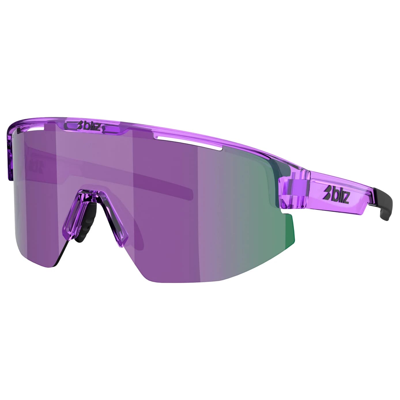 Очила за колоездене Bliz Matrix S3 Cycling glasses - Transparant Purple / Smoke / Purple Multi