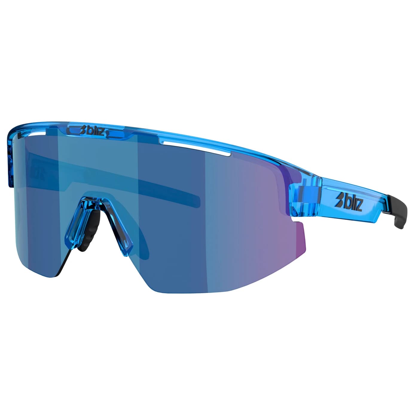 Очила за колоездене Bliz Matrix Small S3 Cycling glasses - Transparant Blue / Smoke / Blue Multi
