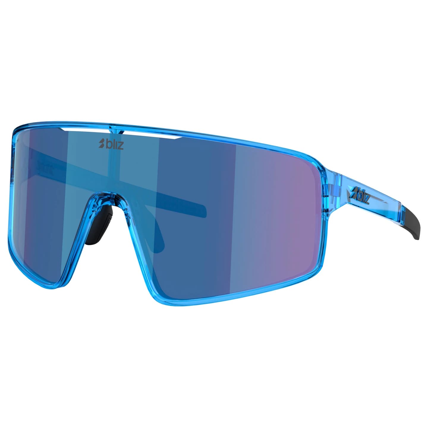 Очила за колоездене Bliz P001 S3 Cycling glasses - Transparant Blue / Smoke / Blue Multi