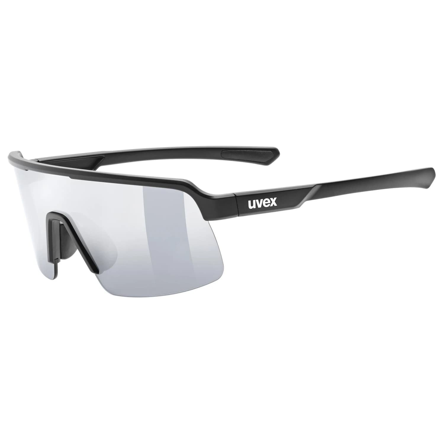 Детски очила за колоездене Uvex Kid's Dyrt Junior Mirror S3 Cycling glasses - Black Matt / Silver Mirror