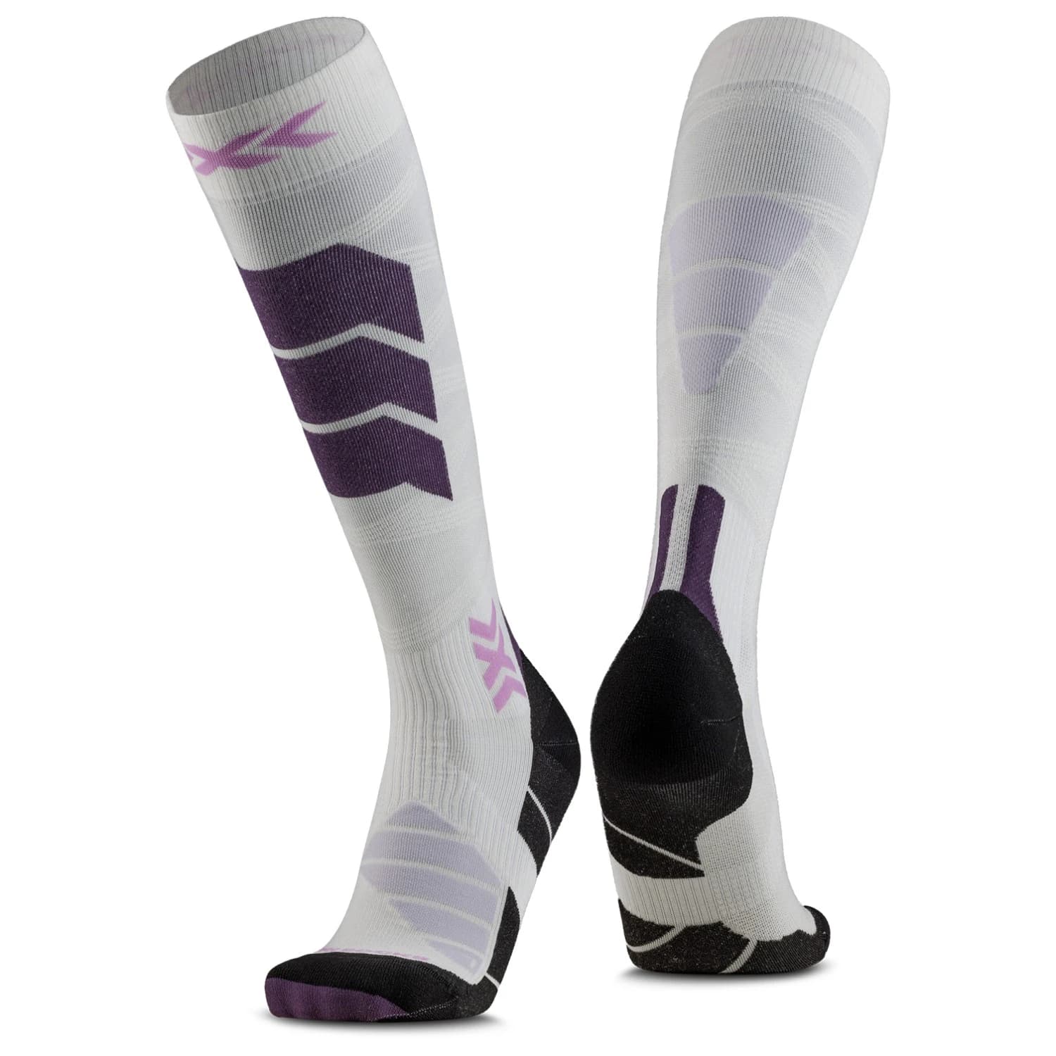 Ски чорапи X-Socks Ski Expert Silk Merino OTC Ski socks - X White / Lavender