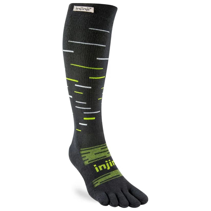 Ски чорапи Injinji Snow Over The Calf Ski socks - Shadow