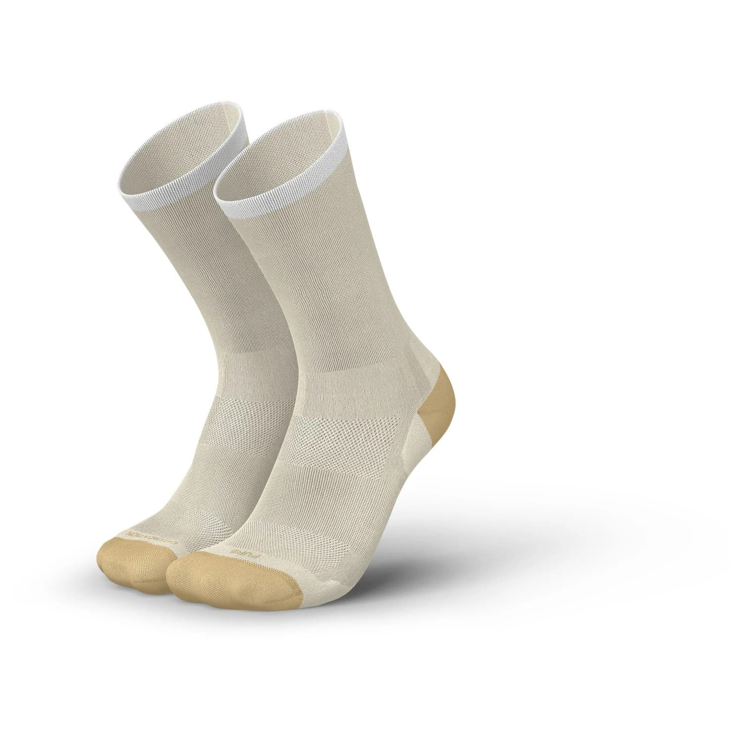 Чорапи за бягане Incylence Pure V1 Cycling socks - Beige