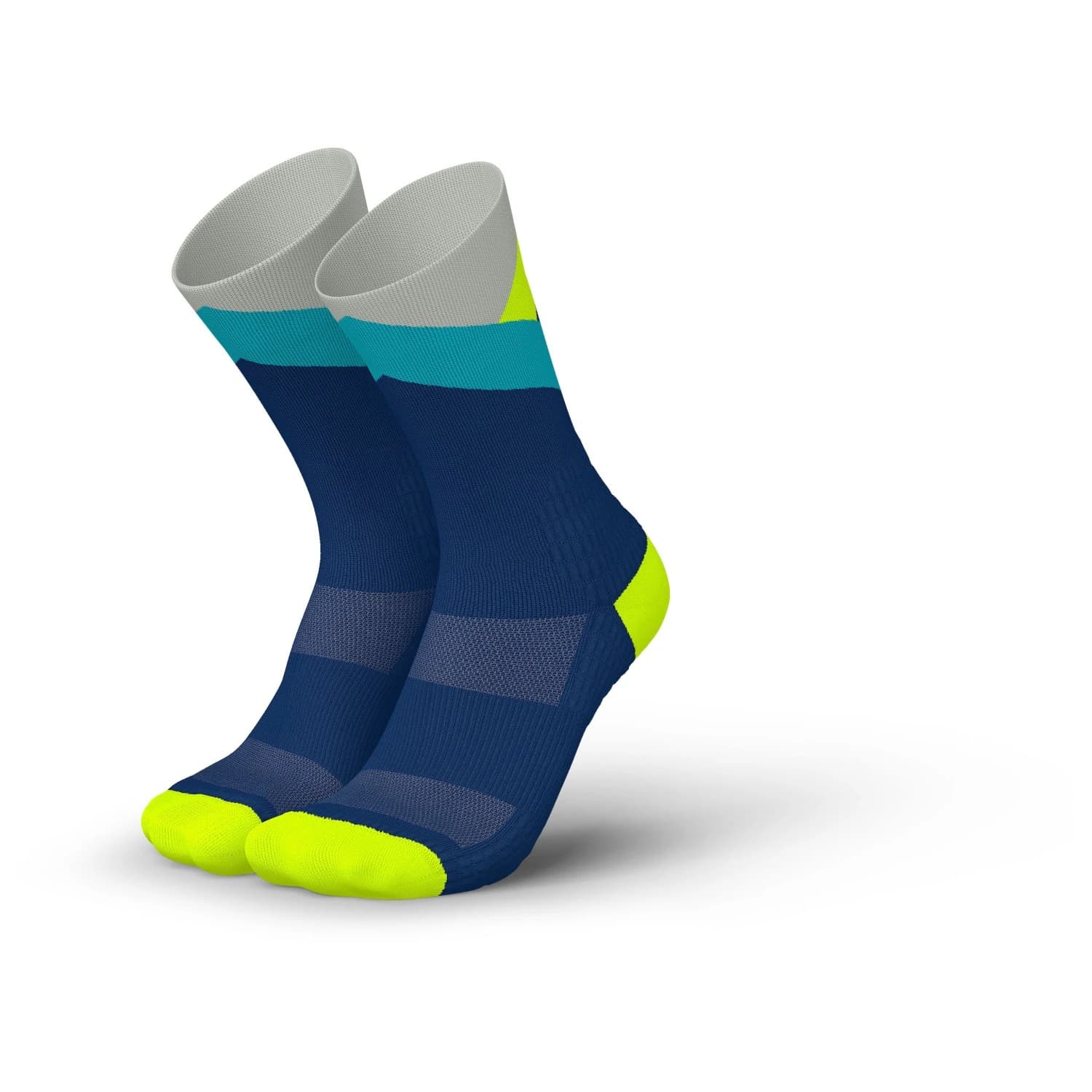 Чорапи за бягане INCYLENCE Trail V1 Running socks - Sunrise