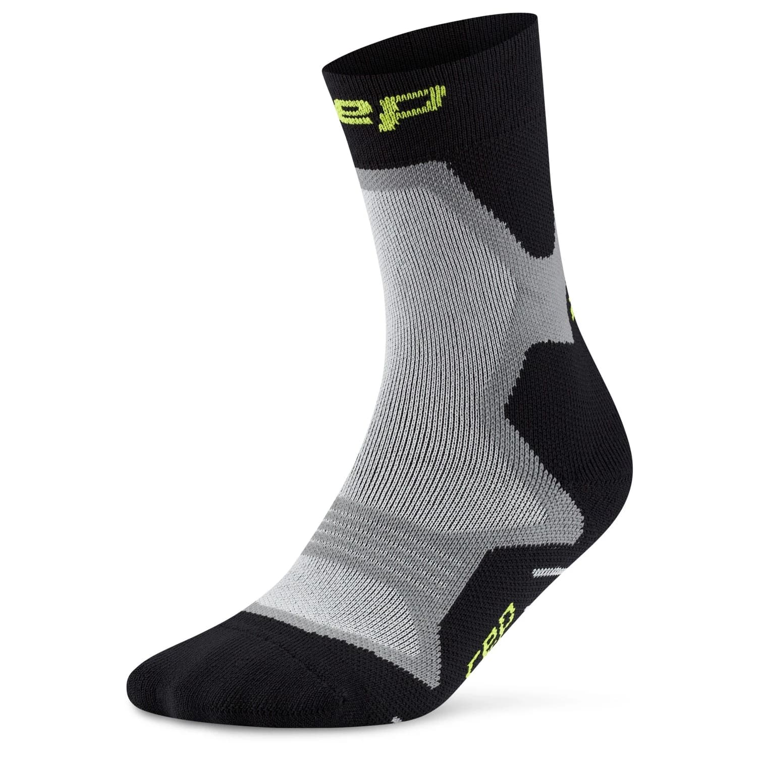Чорапи за бягане Cep Run Cushion Mid Cut Running socks - Black