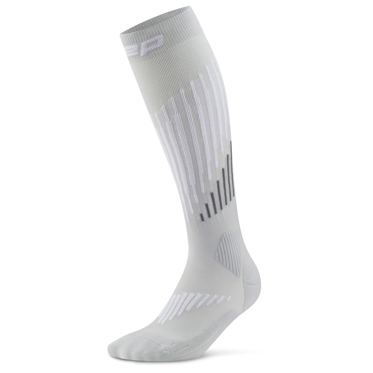 Ски чорапи CEP Ski Touring Merino Tall 3.0 Ski socks - Grey / White