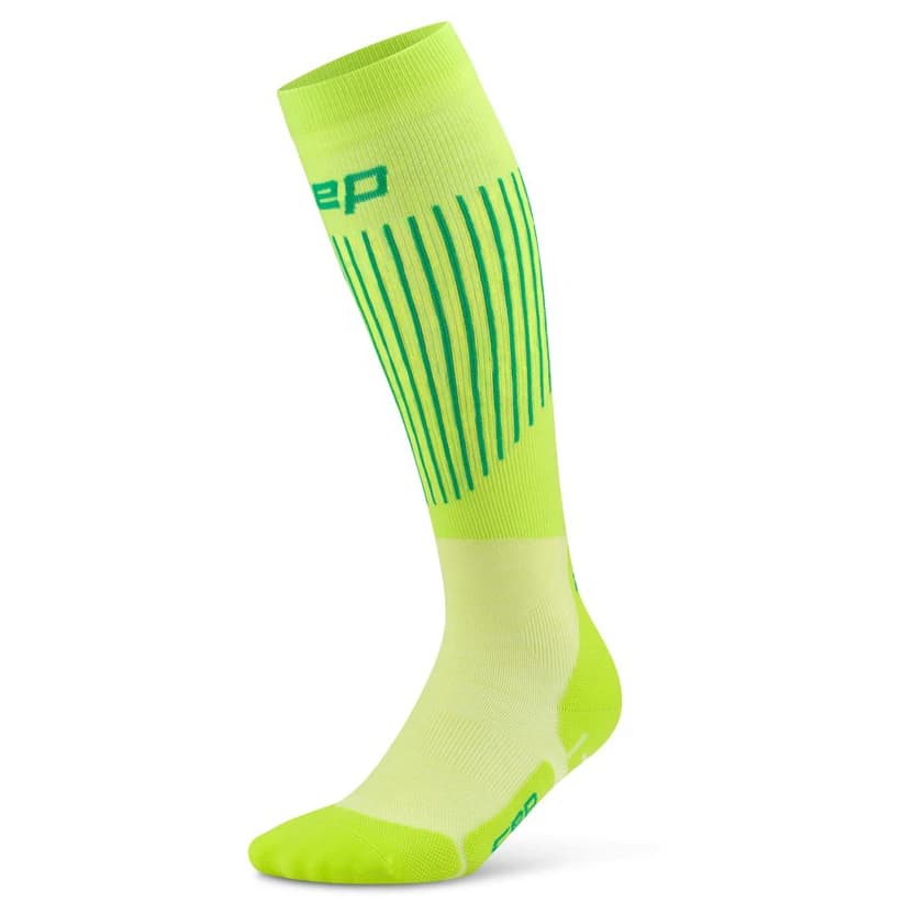 Ски чорапи CEP Ski Ultralight Tall 3.0 Ski socks - Lime / Green
