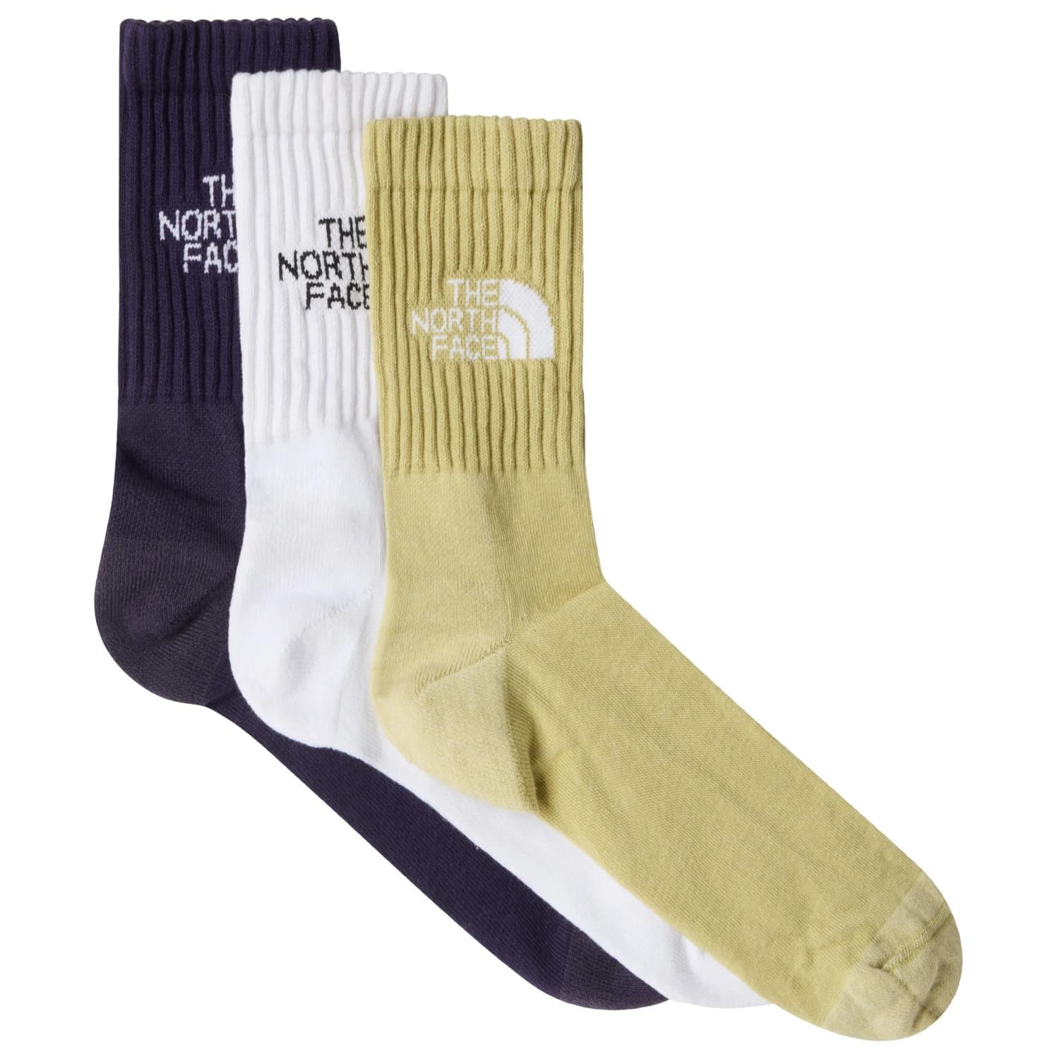 Спортни чорапи The North Face Everyday Standard Crew Sock 3-Pack Sports socks - White / Endless Dusk