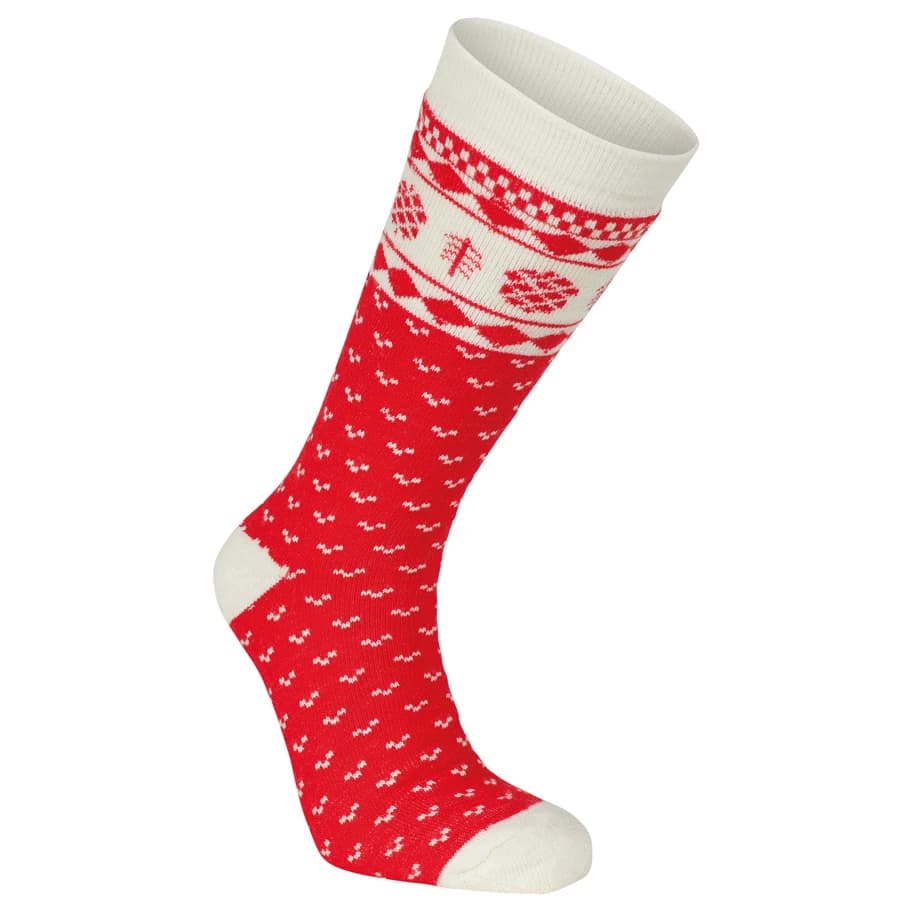 Мериносови чорапи Ivanhoe of Sweden Wool Sock Folklore Merino socks - Chilli Red