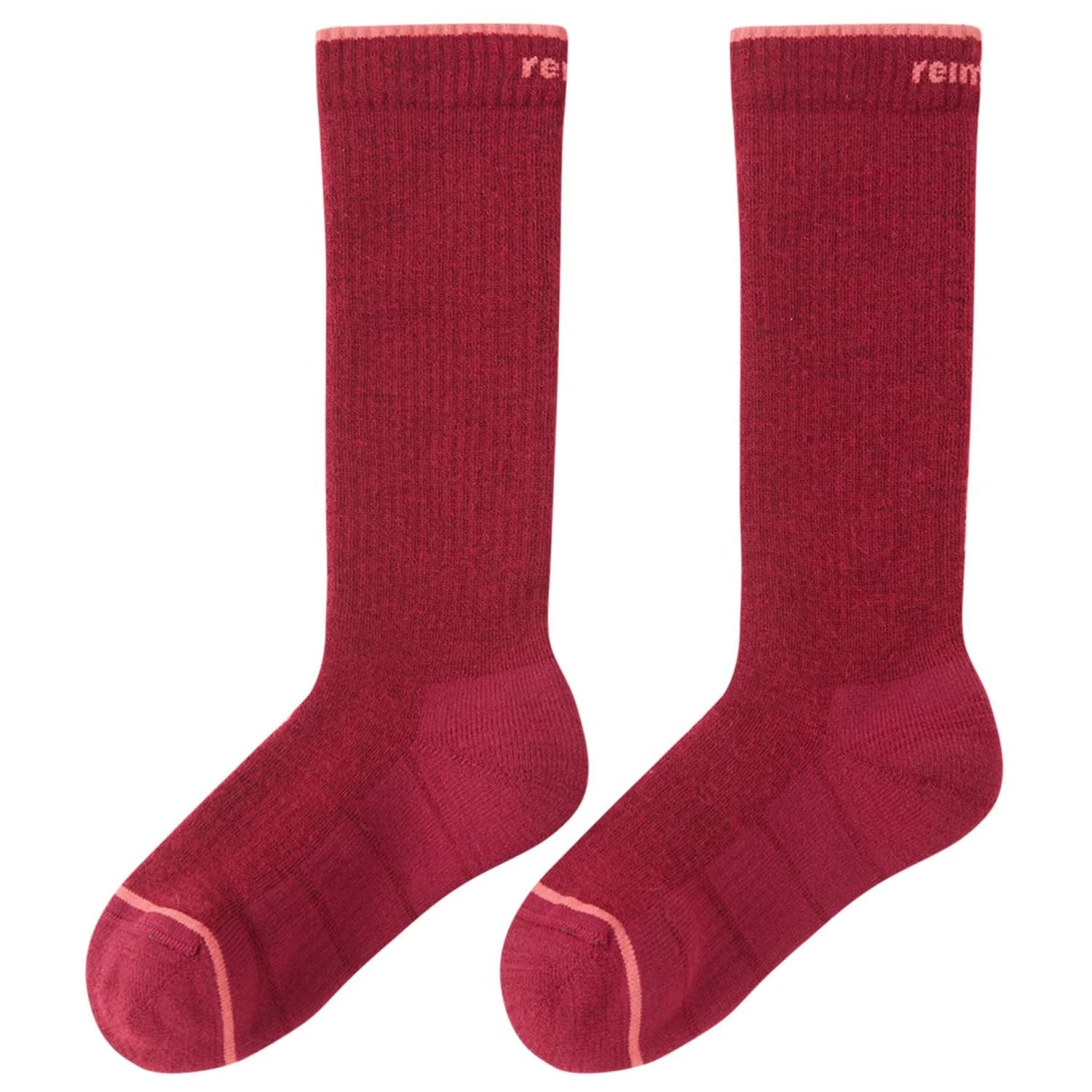 Детски зимни чорапи Reima Kid's Urheilu Expedition socks - Cranberry