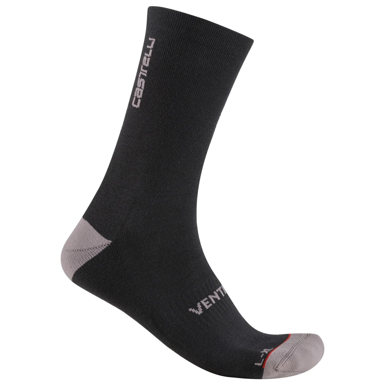Чорапи за колоездене Castelli Venti Soft Merino Sock Cycling socks - Black