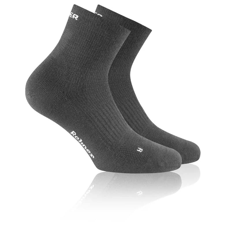 Туристически чорапи Rohner Dynamic Merino Quarter L/R Walking socks - Anthrazit