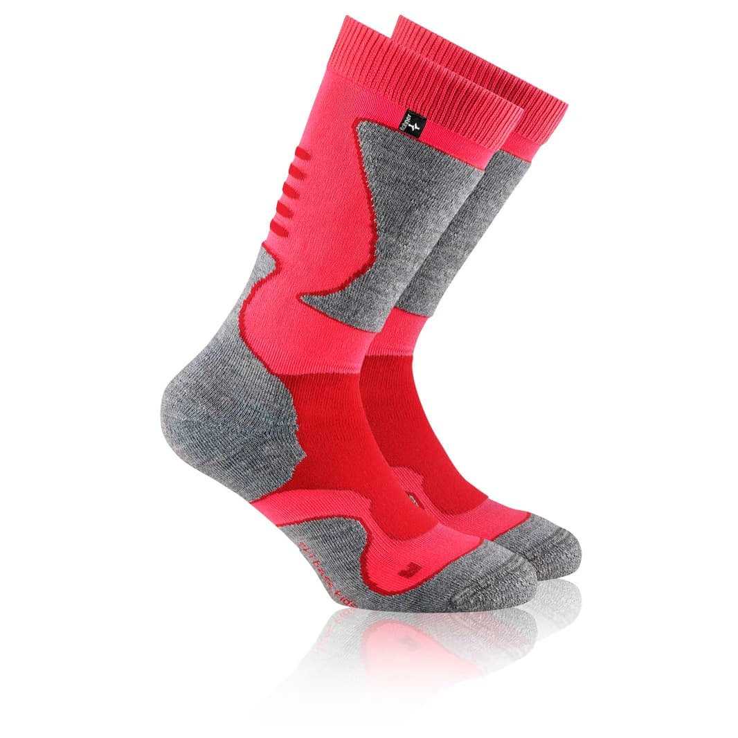 Детски ски чорапи Rohner Kid's Ski Base L/R Ski socks - Pink