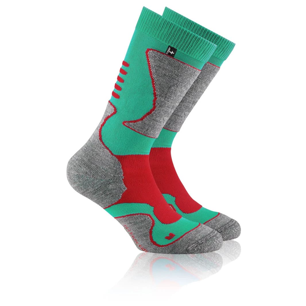 Детски ски чорапи Rohner Kid's Ski Base L/R Ski socks - Mint