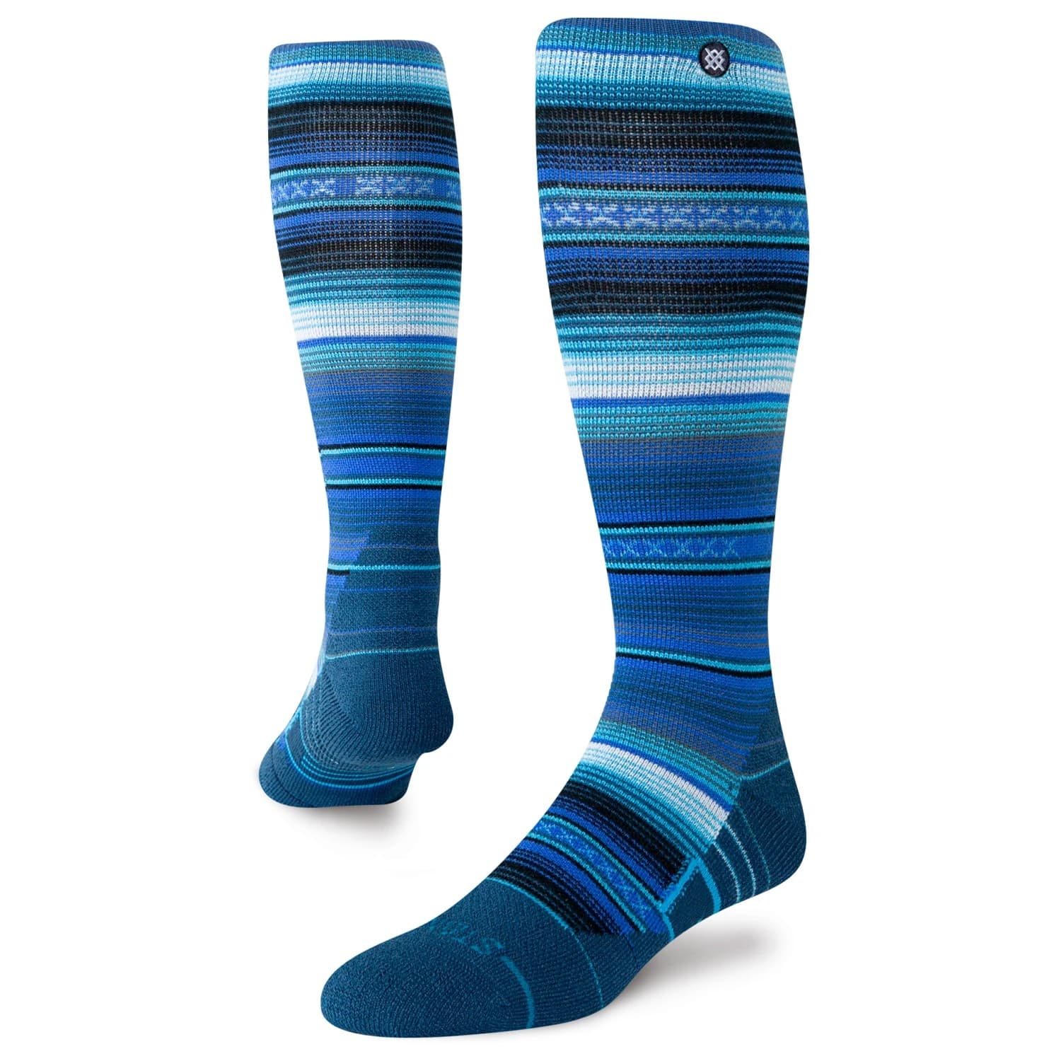 Ски чорапи Stance Curren Mid Wool Snow Ski socks - Blue