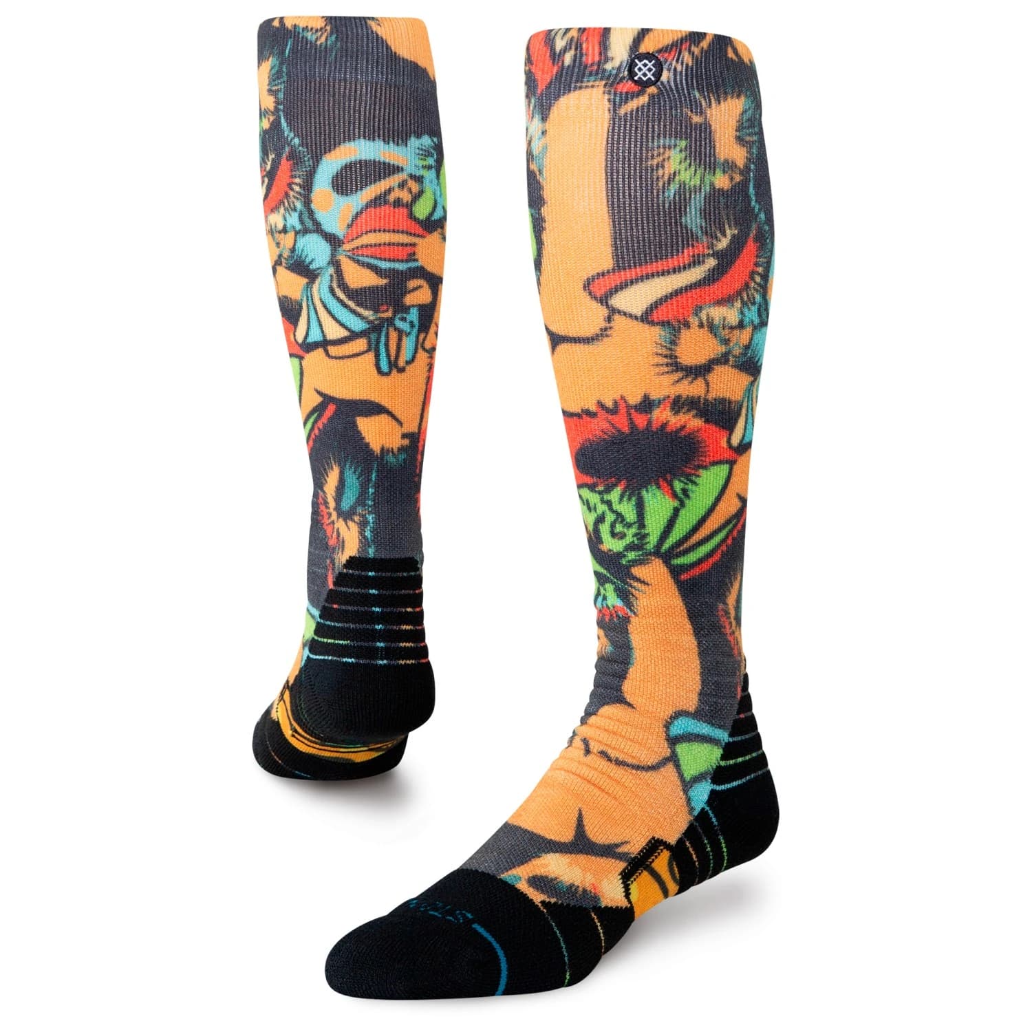 Ски чорапи Stance Mushies Ski socks - Black