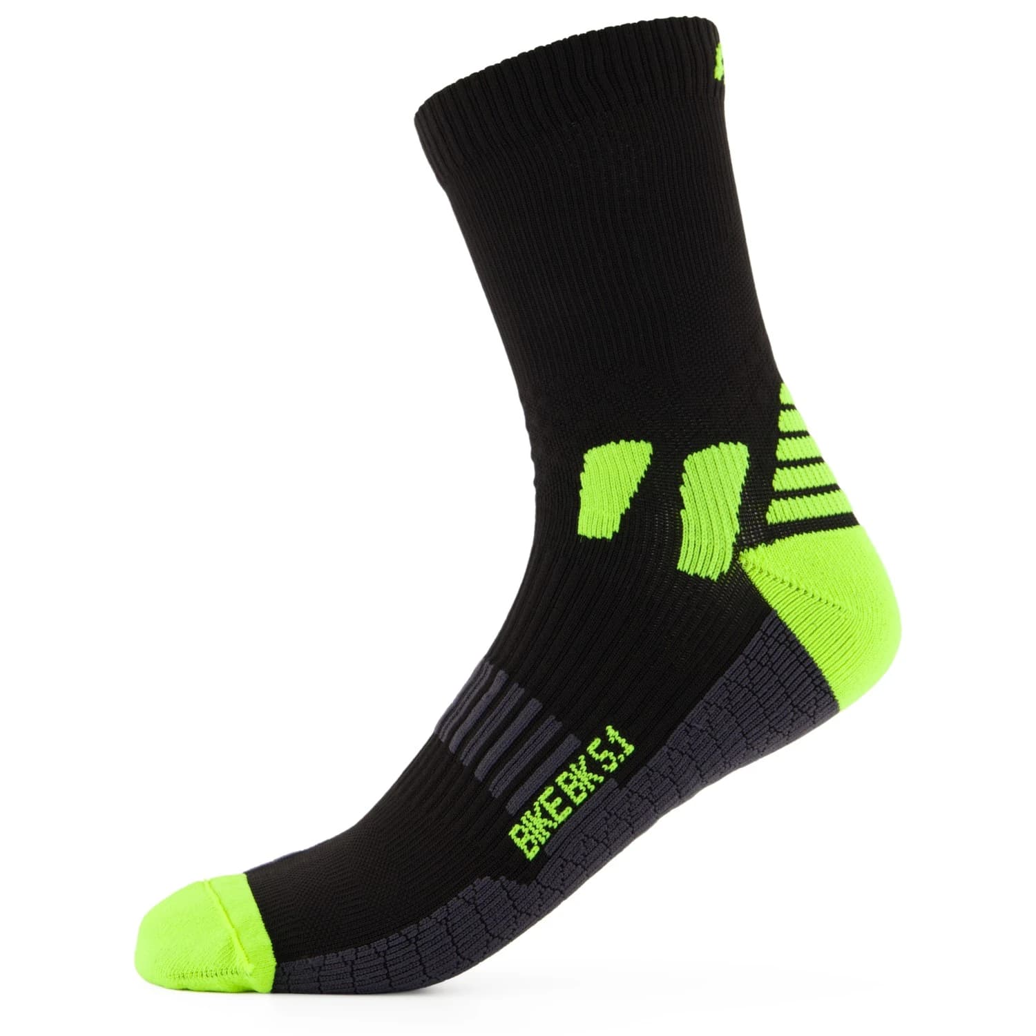 Мъжки чорапи за колоездене P.A.C. BK 5.1 Bike Extreme Cycling socks - Black