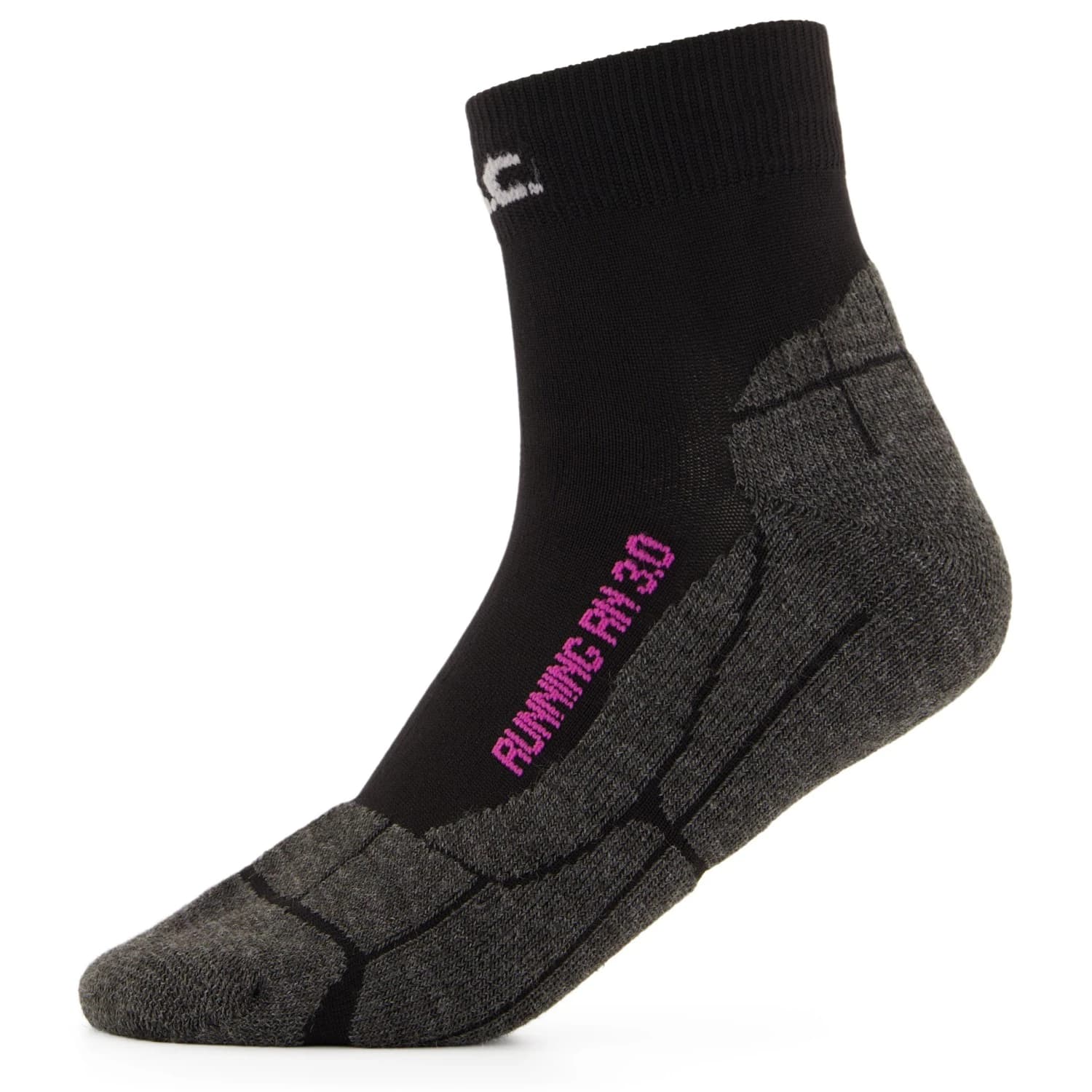 Дамски чорапи за бягане P.A.C. Women's RN 3.0 Running Light Running socks - Black