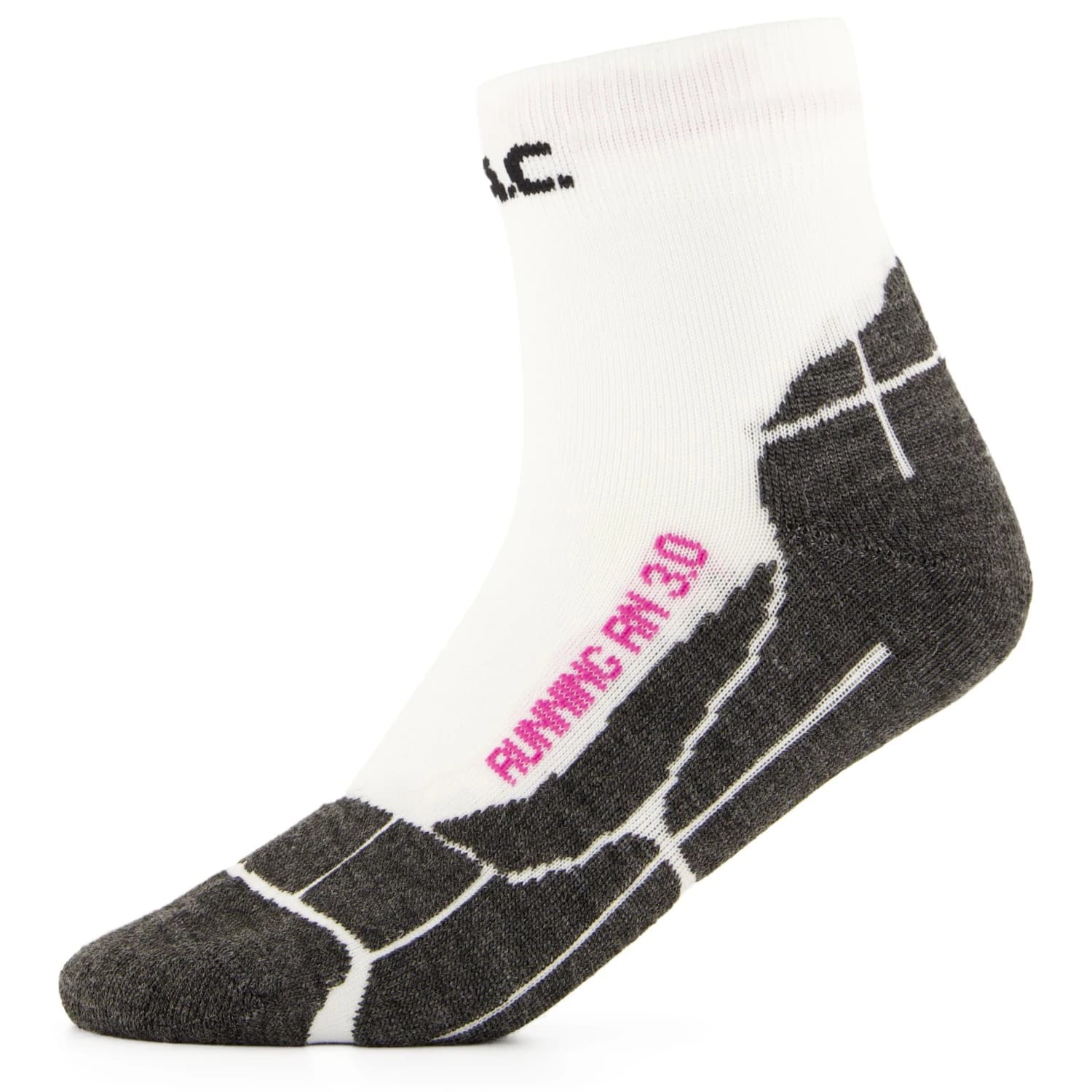 Дамски чорапи за бягане P.A.C. Women's RN 3.0 Running Light Running socks - White