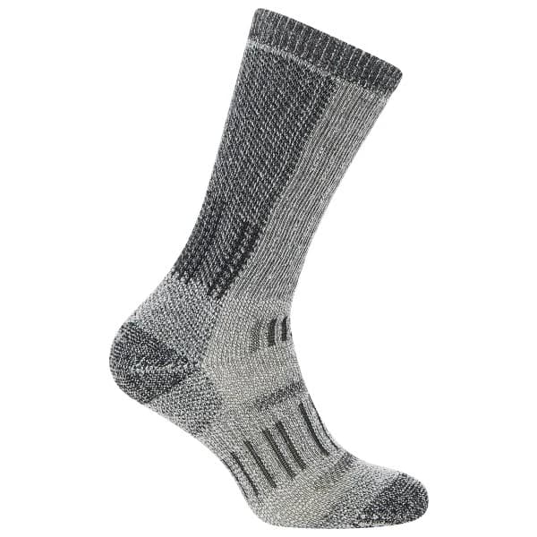 Мъжки туристически чорапи Icebreaker Merino Hike+ Mountaineer Mid Calf Walking socks - Jet Heather / Black